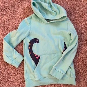 Girls Dino Hoodie